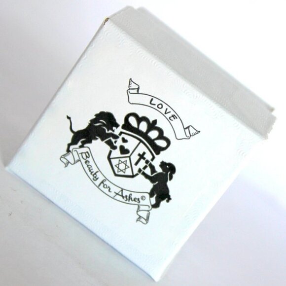 Brass White Gold Pl Fleur de Lis Royalty Princess Clear CZ Crown of Life Ring 6 - Picture 5 of 7